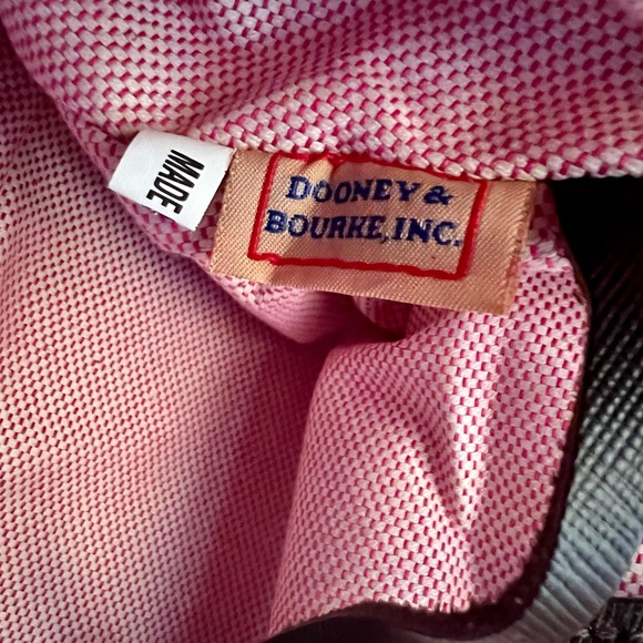 Vintage Dooney & Bourke Logo Pattern Handbag - Picture 6 of 6
